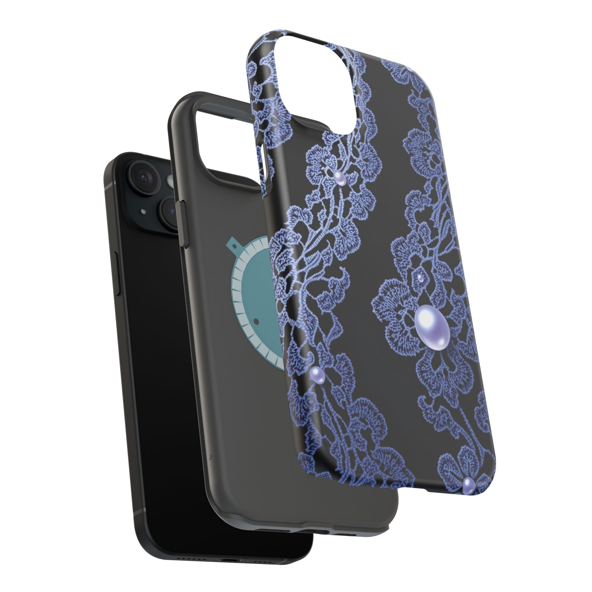 iPhone Lace Pattern Enchanted Art Bold Modern Everyday Snap Case · iPhone Case