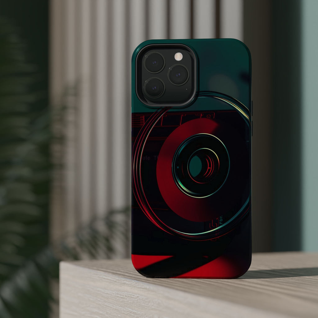 iPhone Vibrant Cassette Tape Rewind Design Slim Everyday Designer Case · iPhone