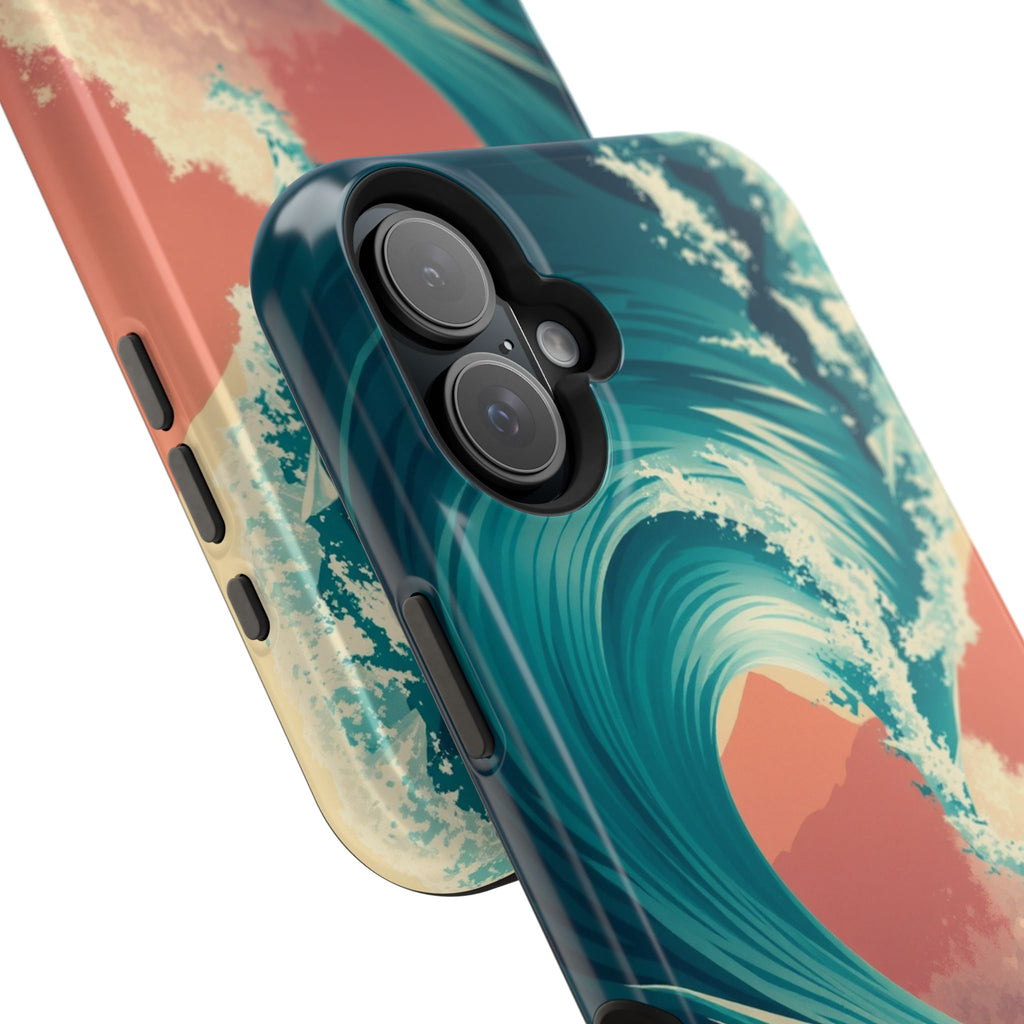 iPhone Ocean Wave Crash Cinematic Art Slim Everyday Designer Case · iPhone Case
