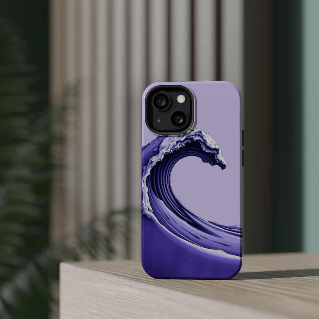 iPhone Sand Art Wave Dark Gothic Ink Slim Everyday Designer Case · iPhone Case