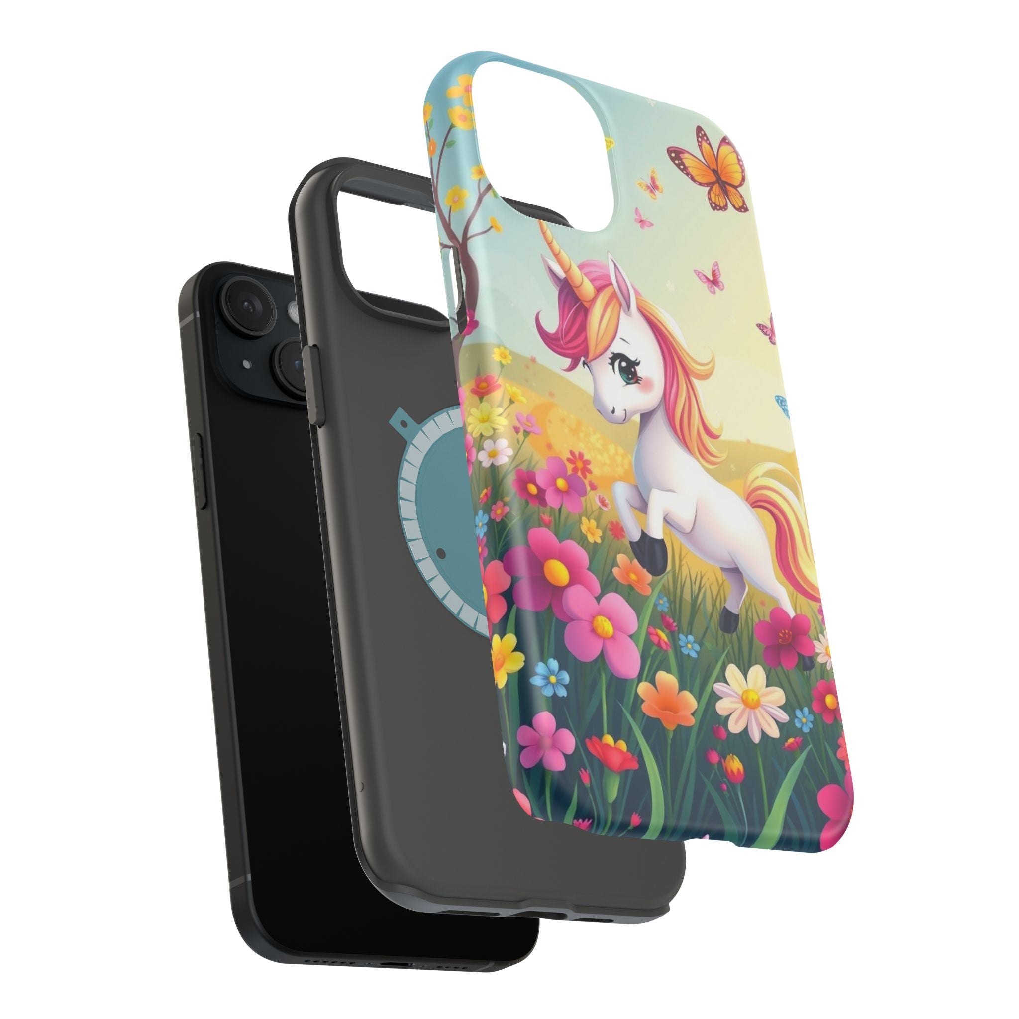 iPhone Magical Meadow Unicorn Kids Fun iPhone Phone Case Gift Slim · iPhone Case