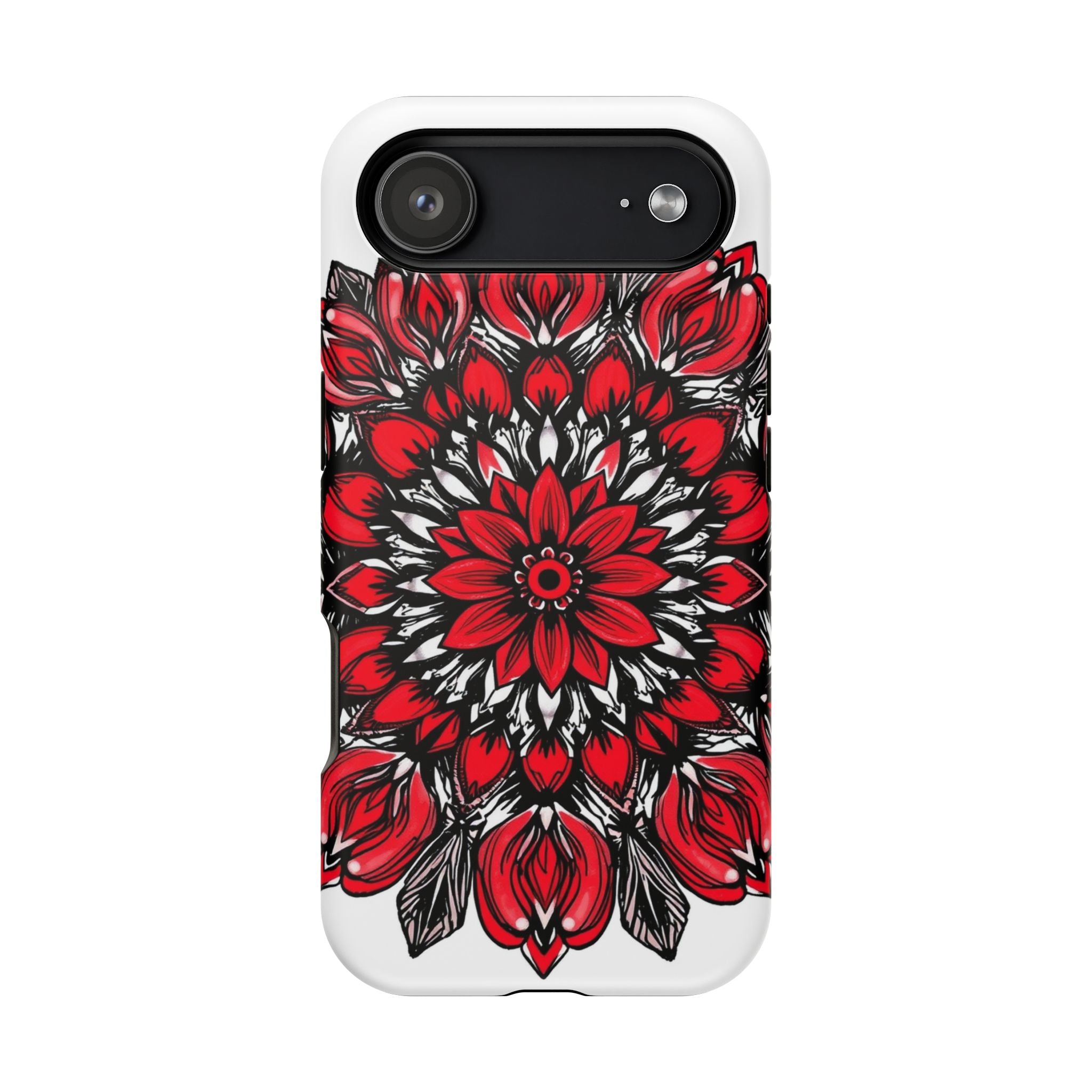 iPhone Floral Mandala Hand-Drawn Sketch Slim Everyday iPhone Designer · iPhone C