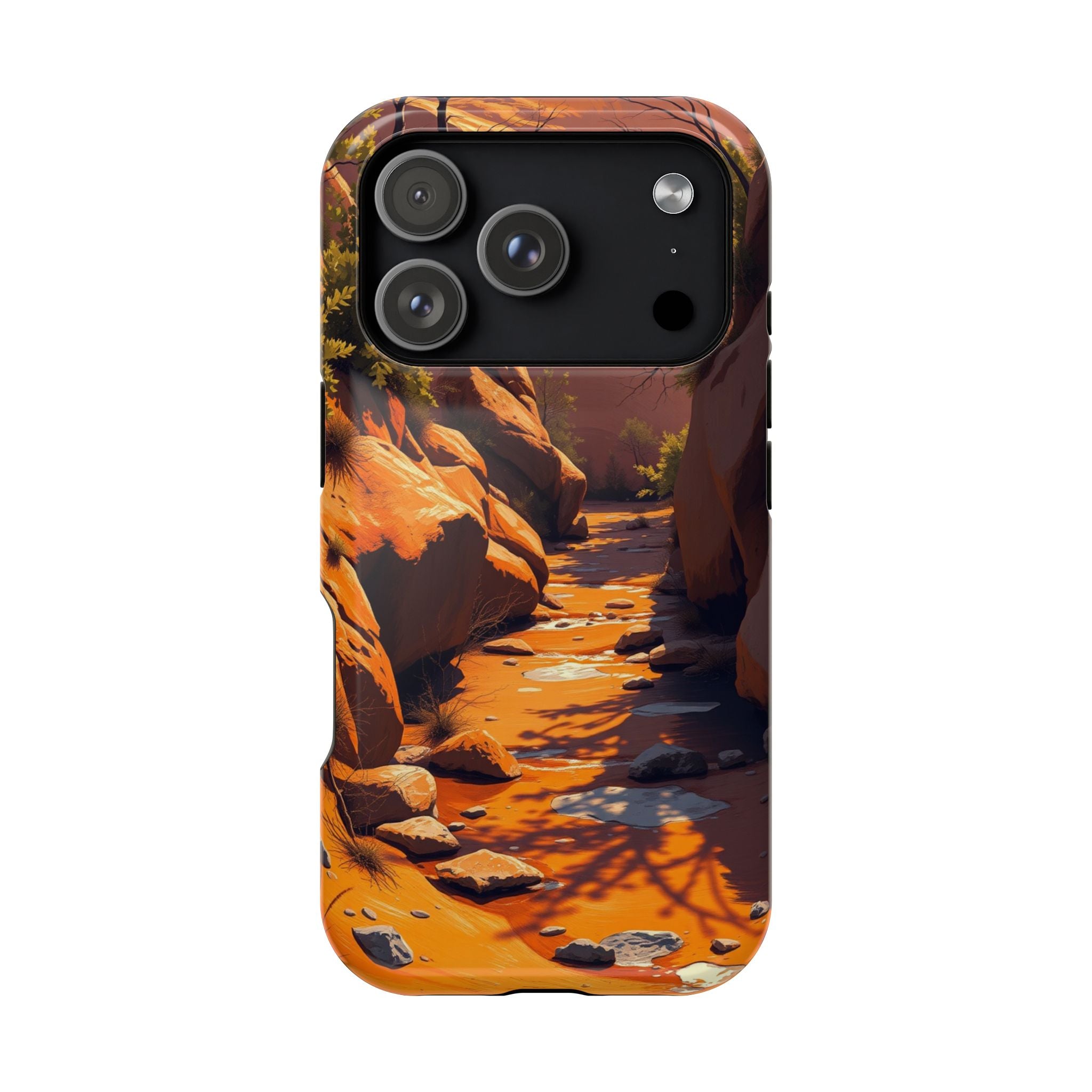 iPhone Spring Creek Bold Art Slim Everyday Designer Case · iPhone Case