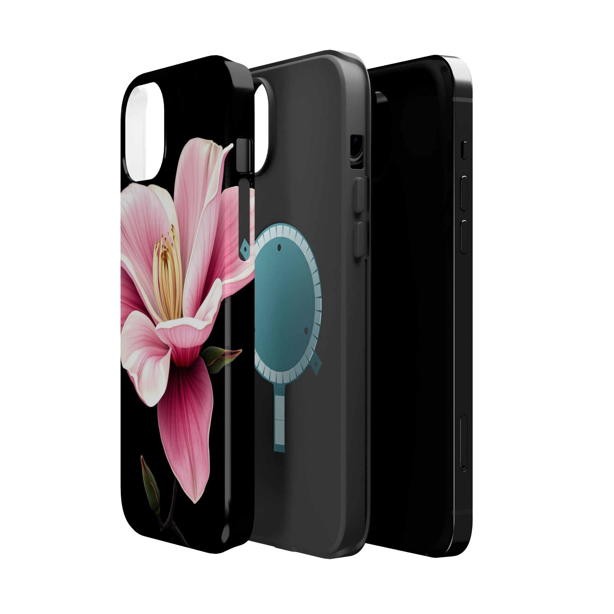 iPhone Magnolia Dream Dark Gothic Ink Slim Everyday Designer Case · iPhone Case