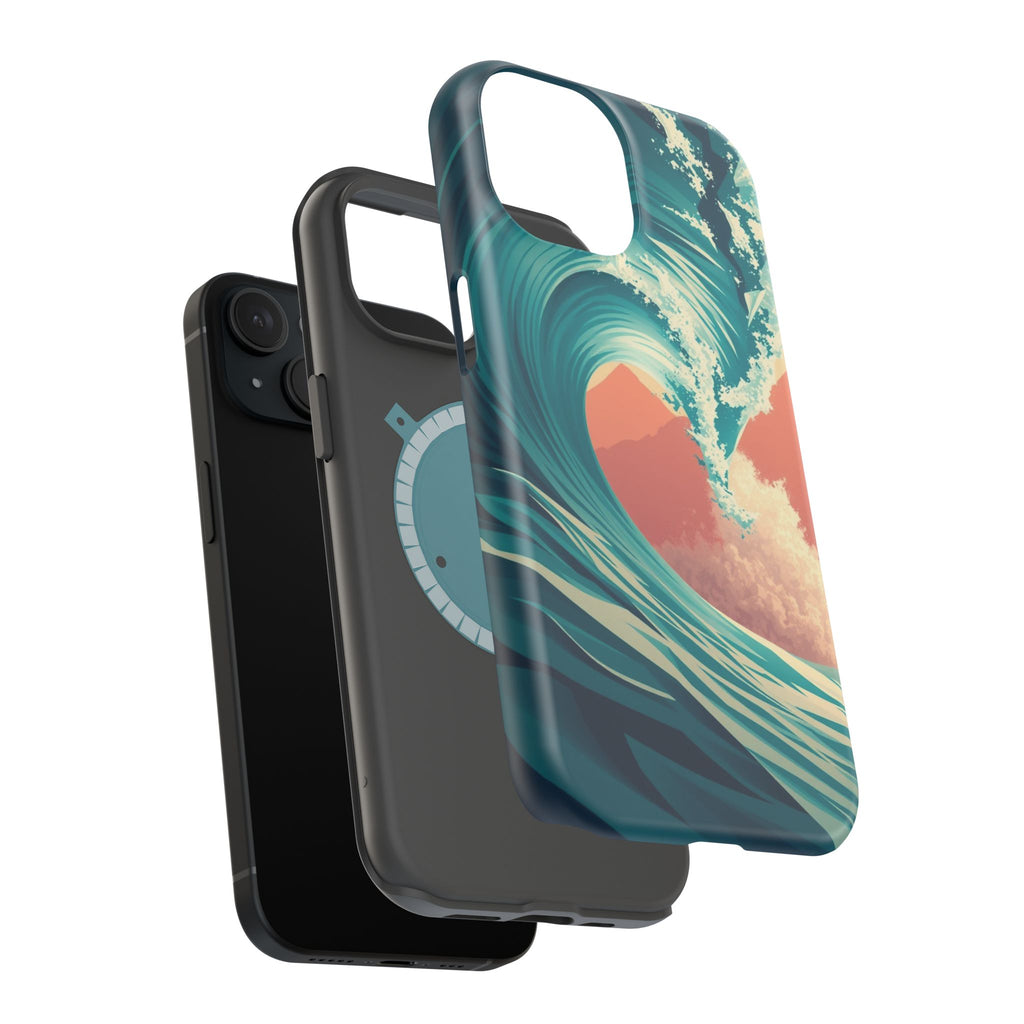 iPhone Ocean Wave Crash Cinematic Art Slim Everyday Designer Case · iPhone Case
