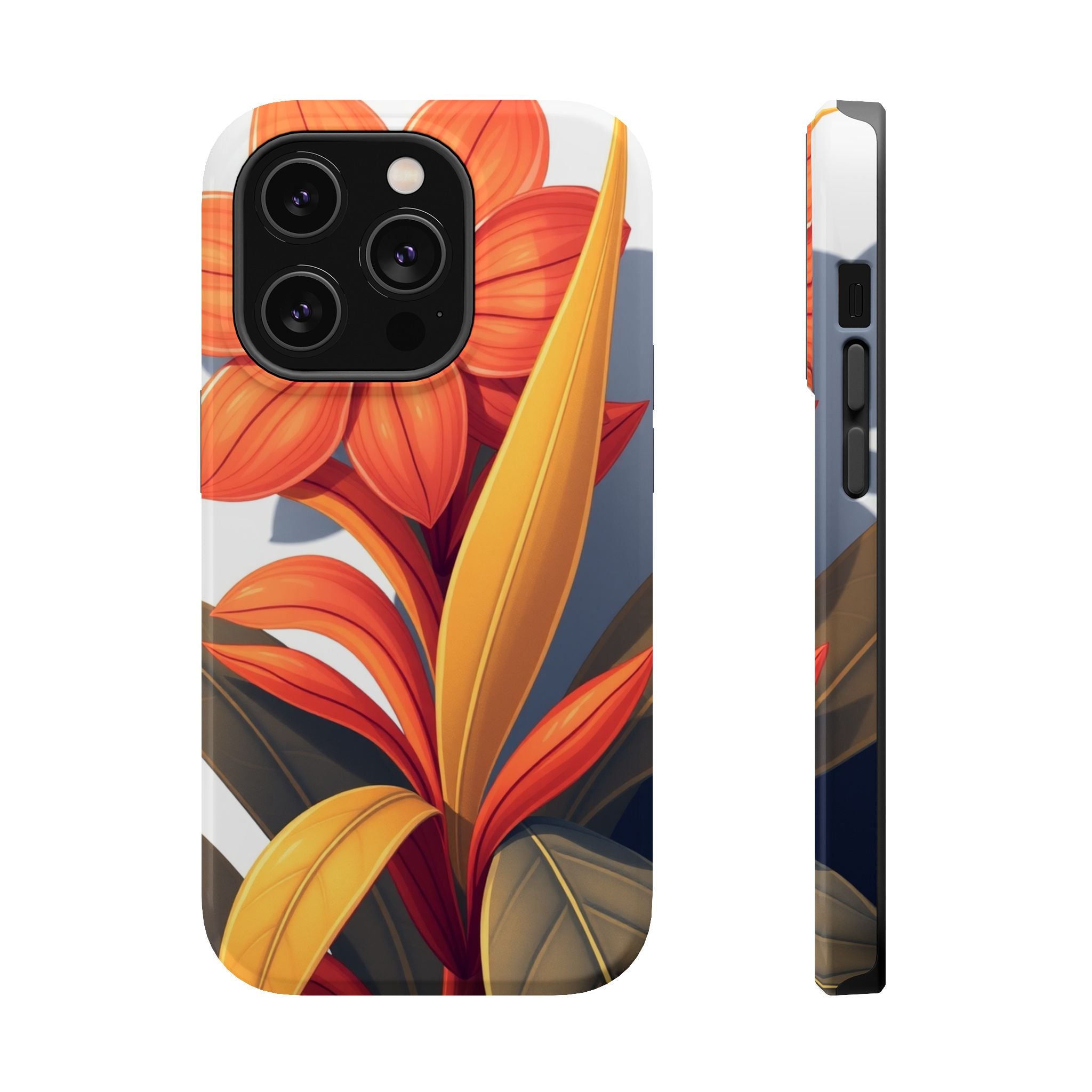 iPhone Tropical Bloom Pastel Kawaii Slim Everyday Designer Case · iPhone Case