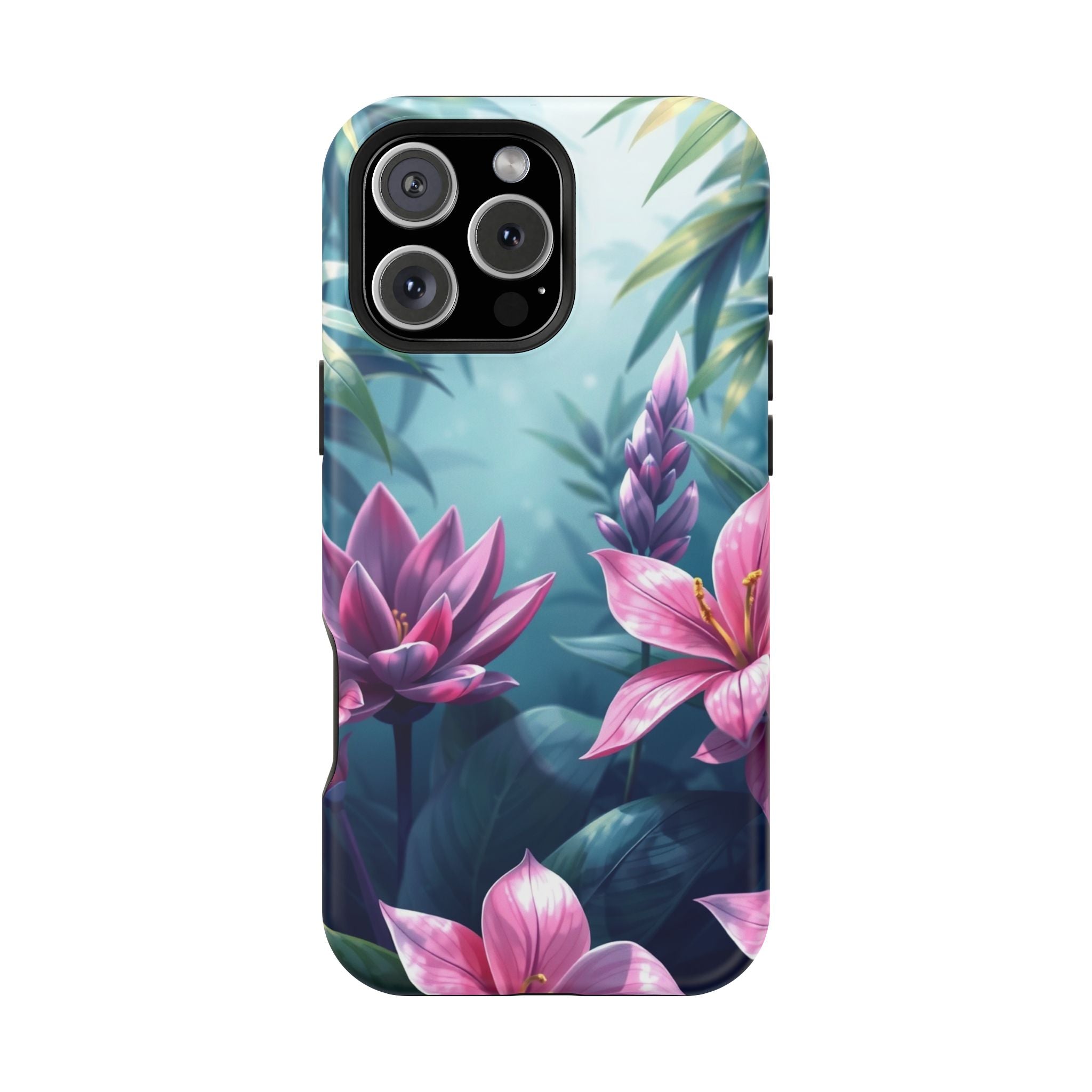 iPhone Indigo And Violet Jungle Floral Slim Everyday Designer Case · iPhone Case