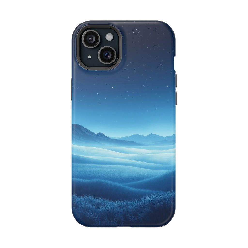 iPhone Midnight Blue And Silver Tundra Expanse Clean iPhone 17 Minimal · iPhone