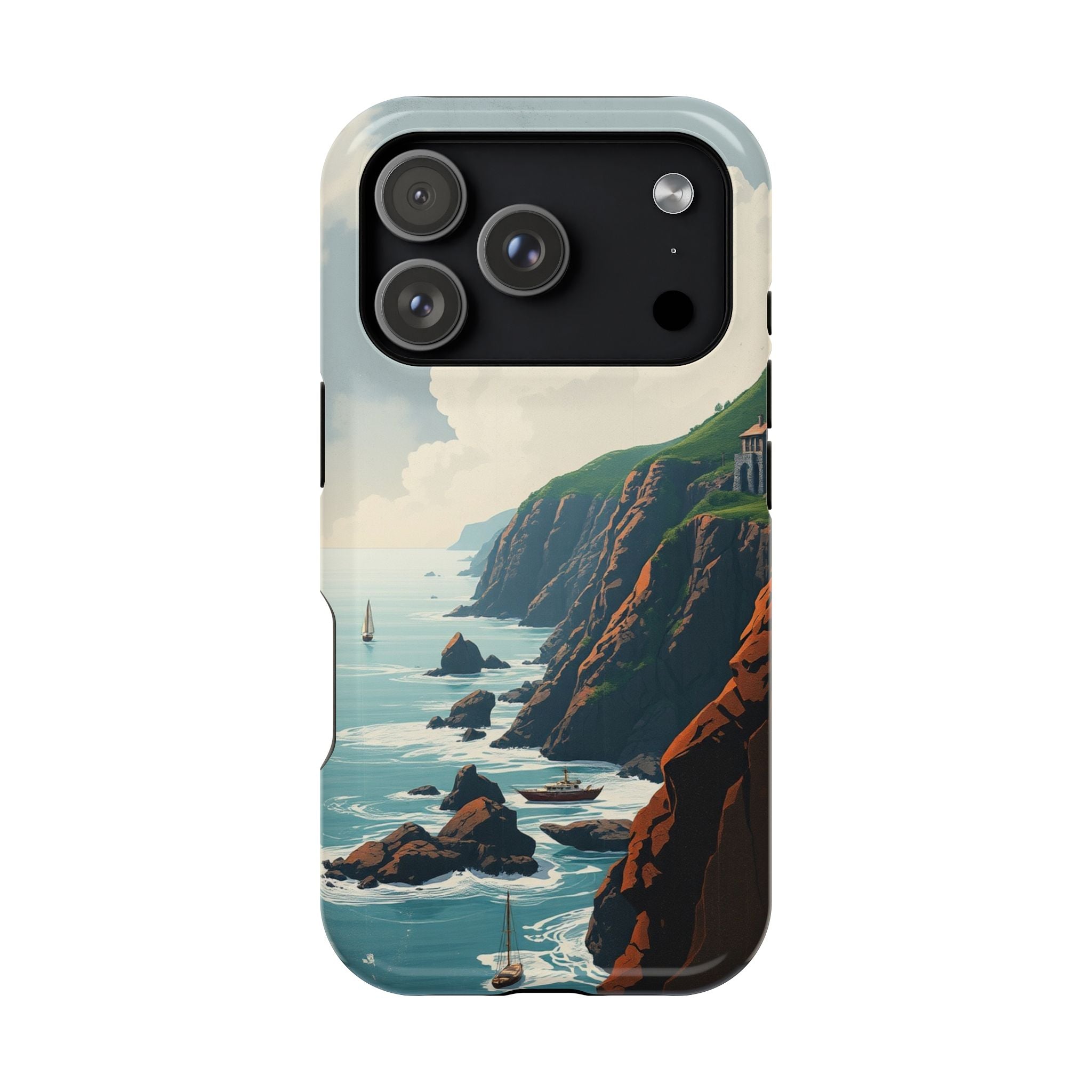 iPhone Hibiscus Coast Bold Art Slim Everyday Designer Case · iPhone Case
