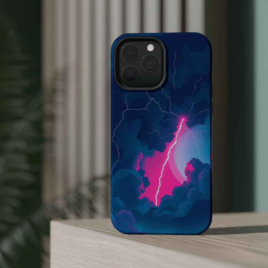 iPhone Thunderstorm Sky Abstract Geometric Slim iPhone Everyday · iPhone Case