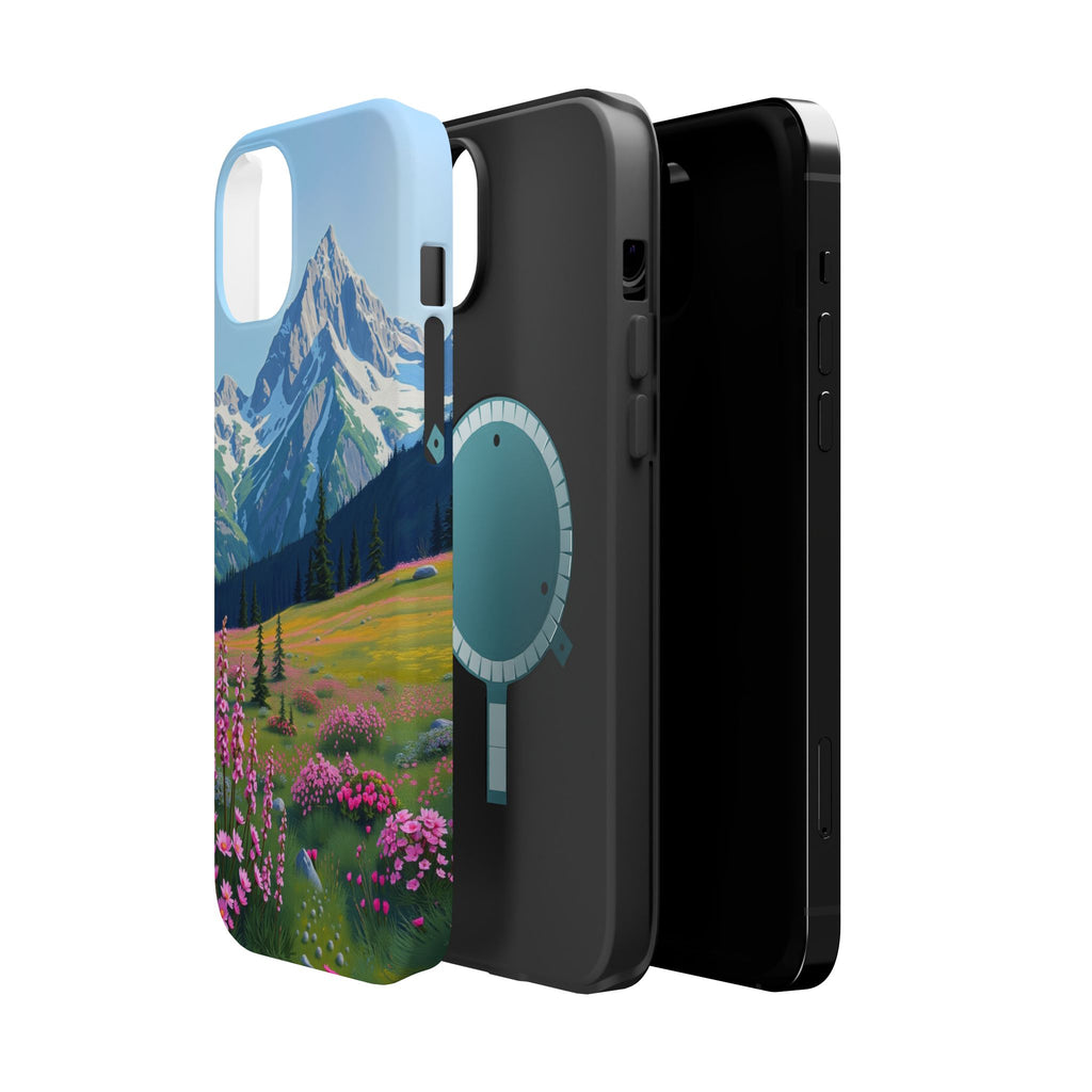 iPhone Earthy Alpine Meadow Design Bold Modern Everyday Snap Case · iPhone Case