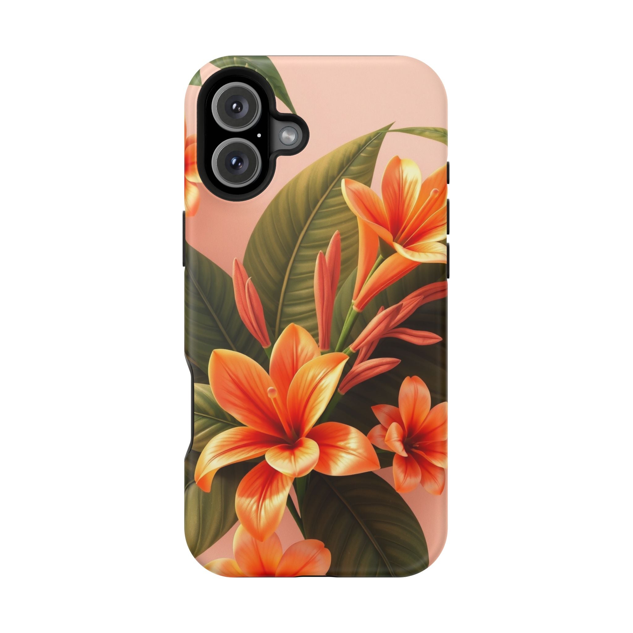 iPhone Tropical Bloom 3D Digital Bold Modern Everyday Snap Case · iPhone Case