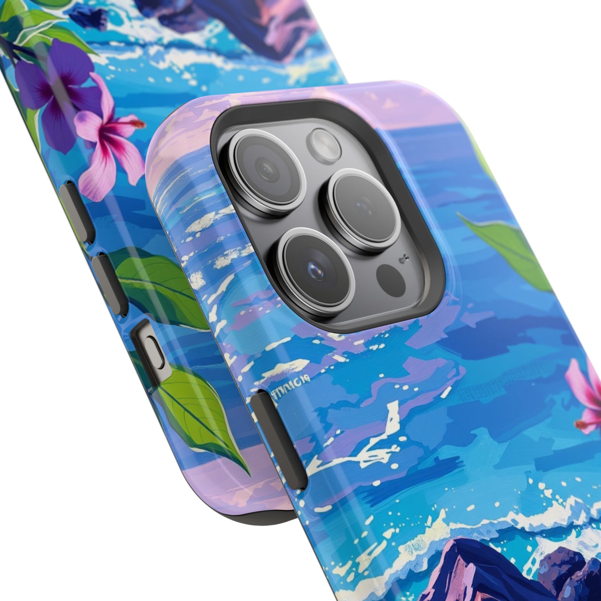 iPhone Hibiscus Coast Enchanted Art Slim Everyday Designer Case · iPhone Case