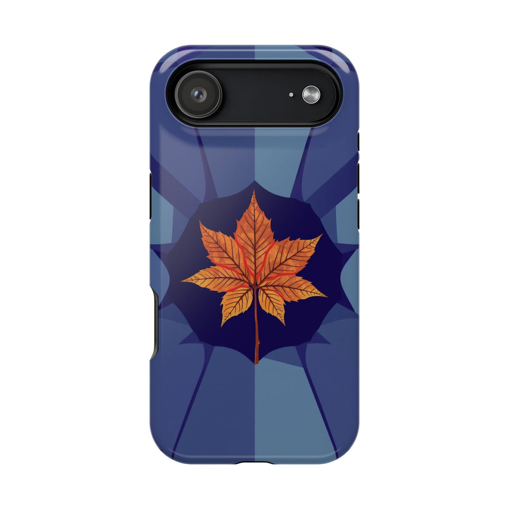 iPhone Autumn Maple Abstract Geometric Slim Everyday Designer Case · iPhone Case