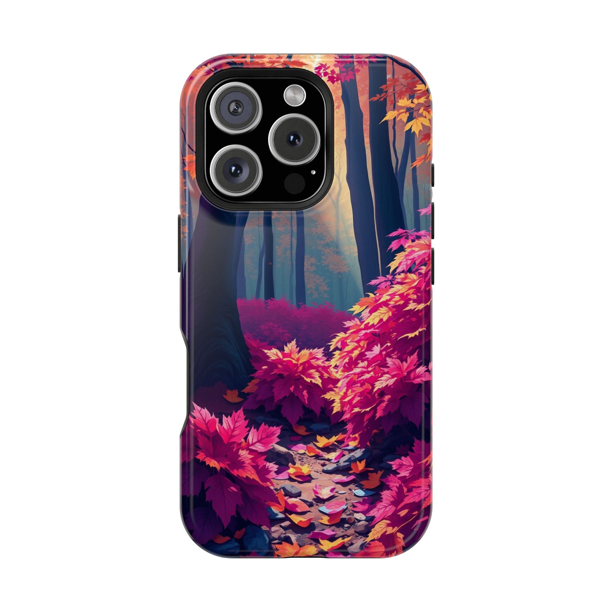 iPhone Earthy Autumn Forest Floor Design Slim Everyday iPhone Designer · iPhone