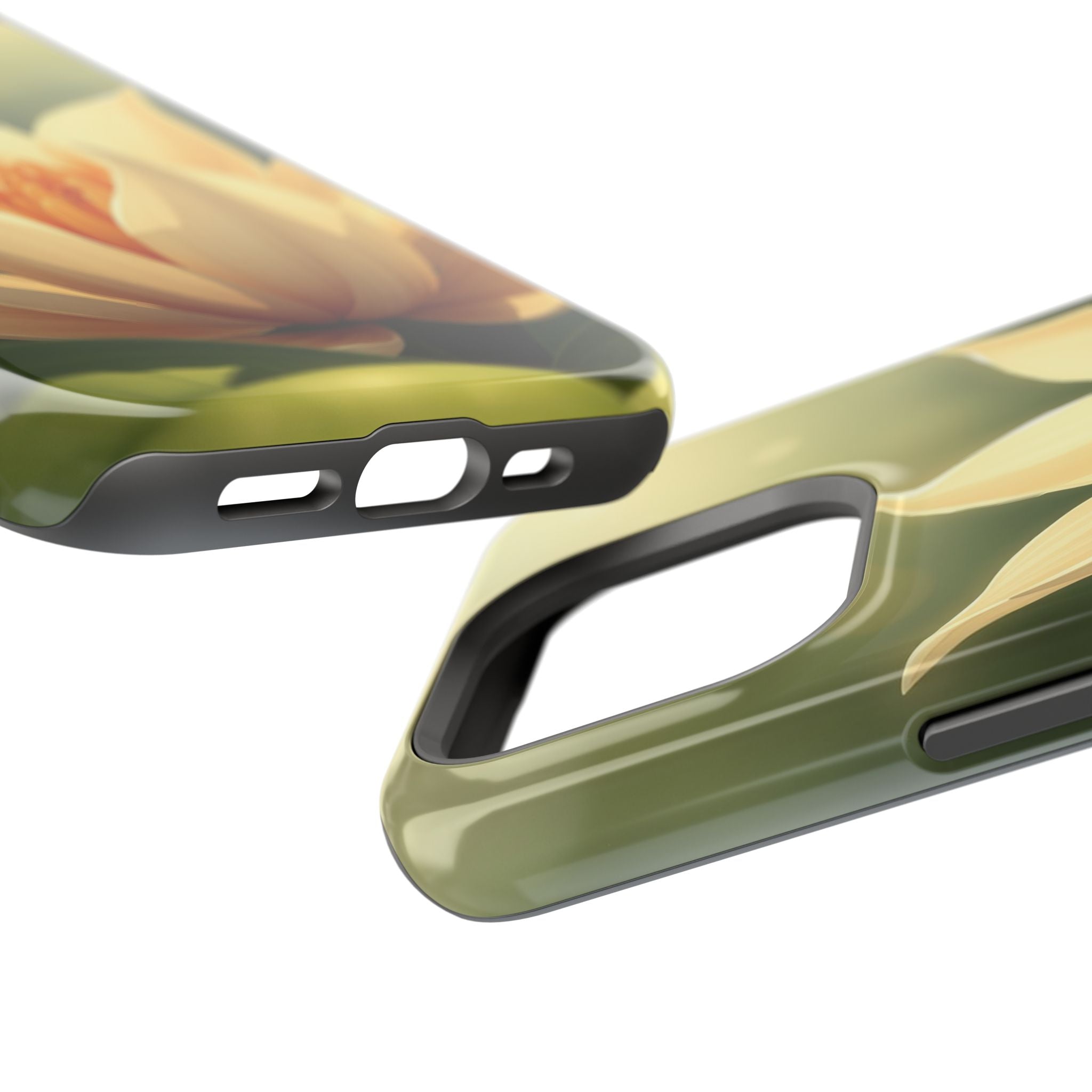 iPhone Bloom and Leaf Grunge Distressed Slim Everyday iPhone Designer · iPhone C