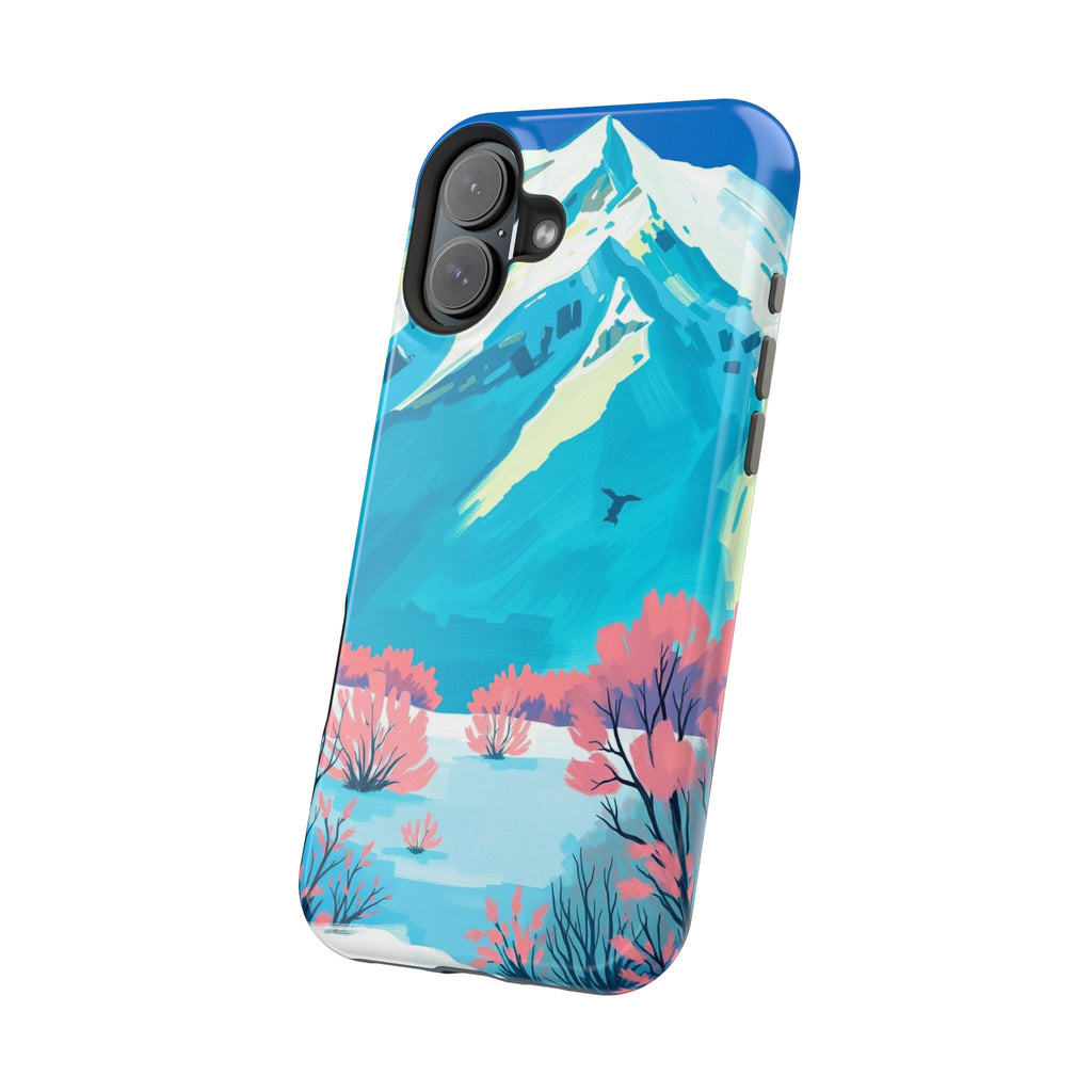 iPhone Snow Field Electric Art Slim Everyday Designer Case · iPhone Case
