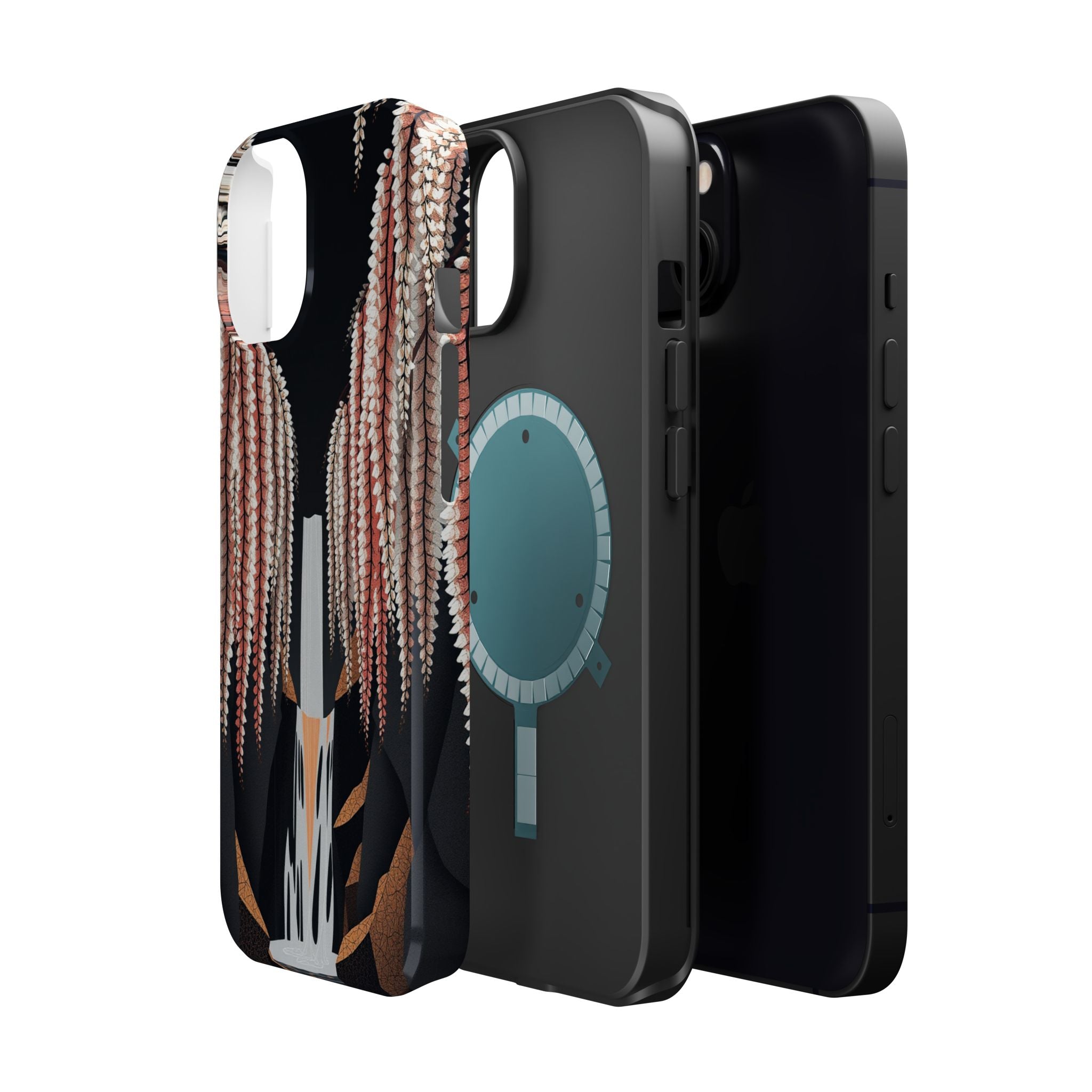 iPhone Earthy Wisteria Cascade Design Slim Everyday iPhone 10 Designer · iPhone