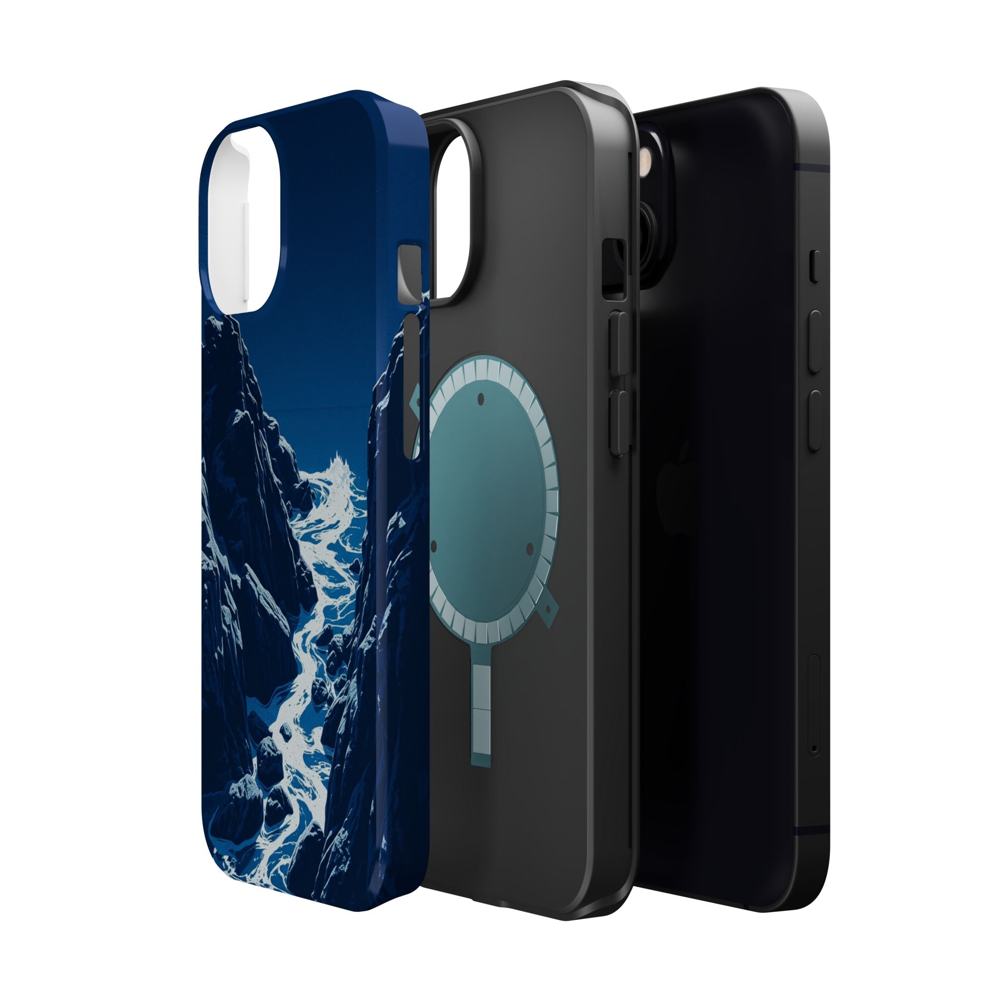 iPhone Serene Rocky Coastline Design Slim Everyday iPhone 19 Designer · iPhone C