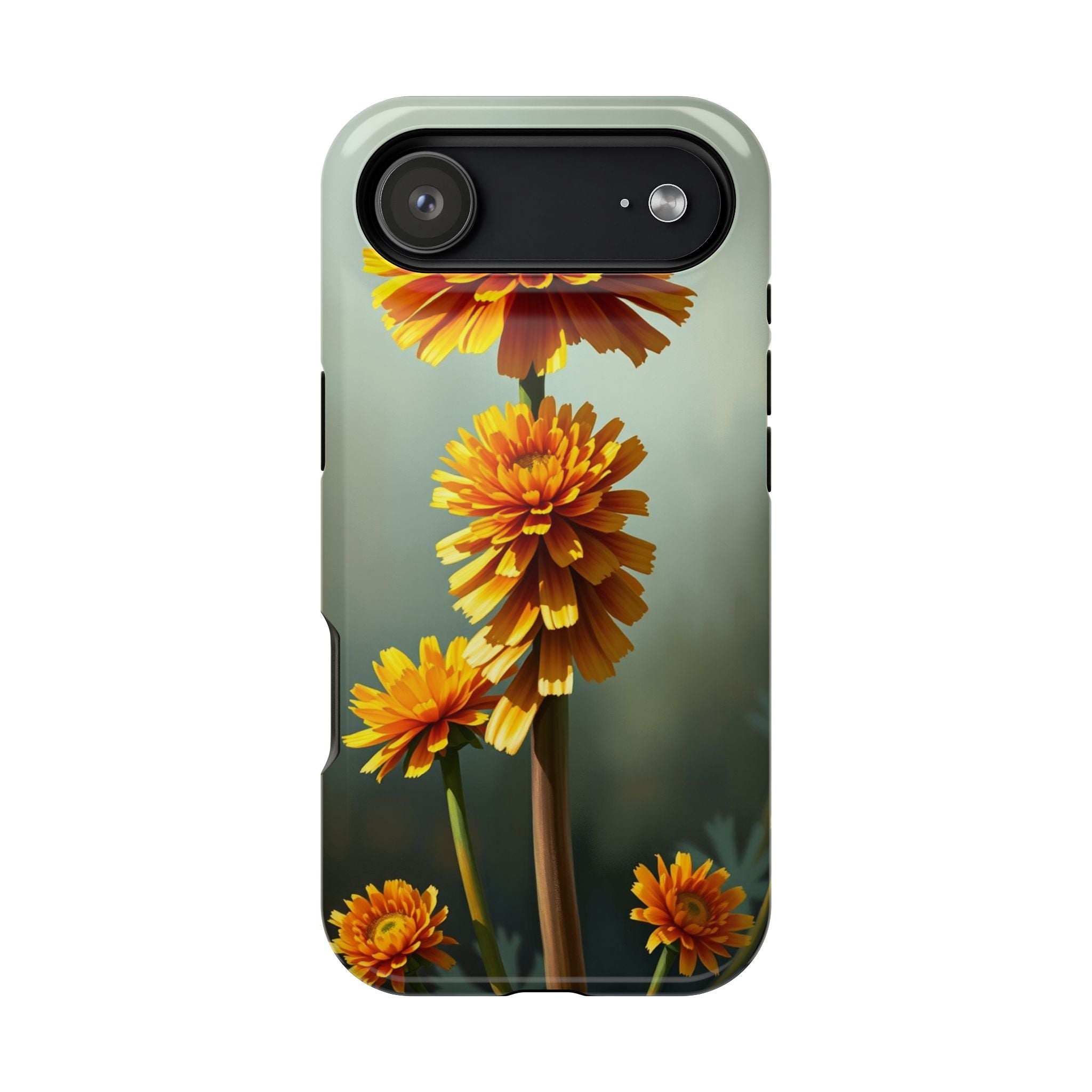 iPhone Ranunculus Stack Electric Art Slim Everyday Designer Case · iPhone Case