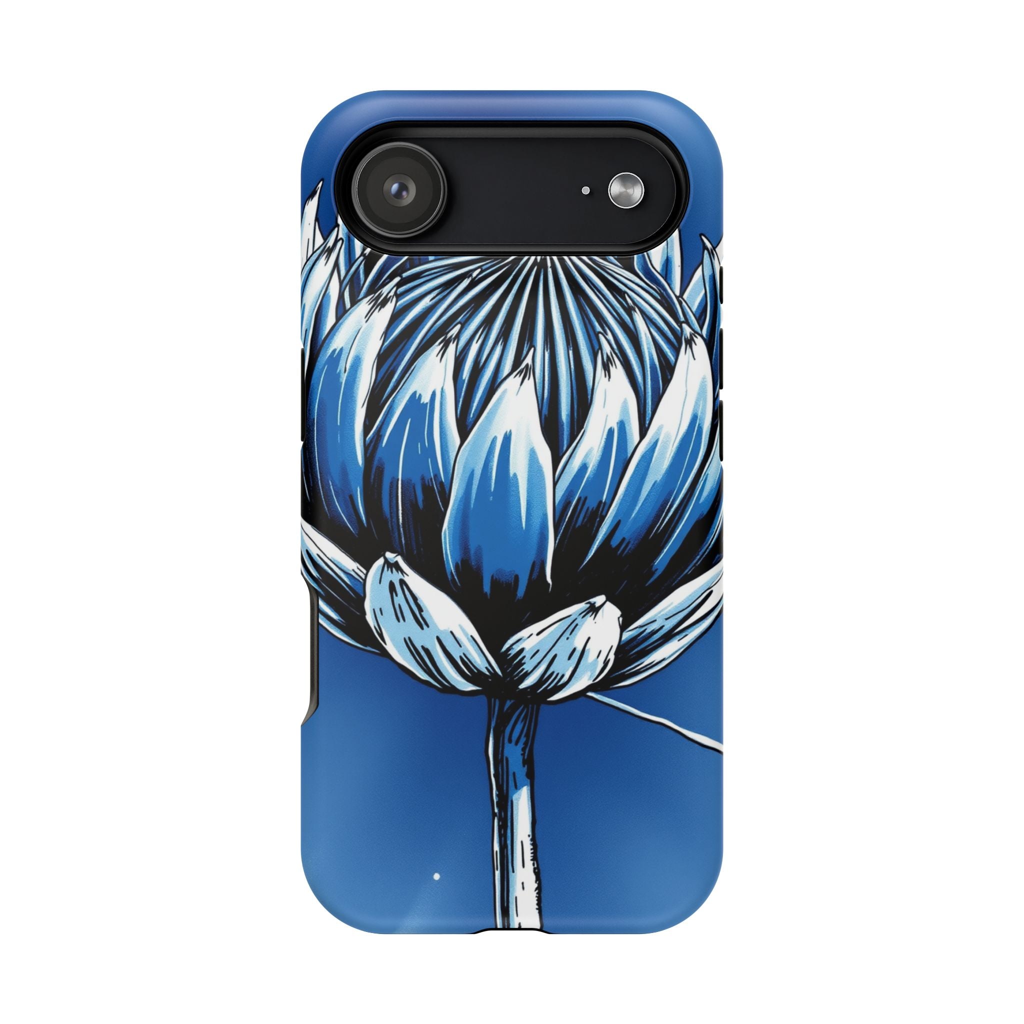iPhone Protea Bold Hand-Drawn Sketch Slim Everyday Designer Case · iPhone Case