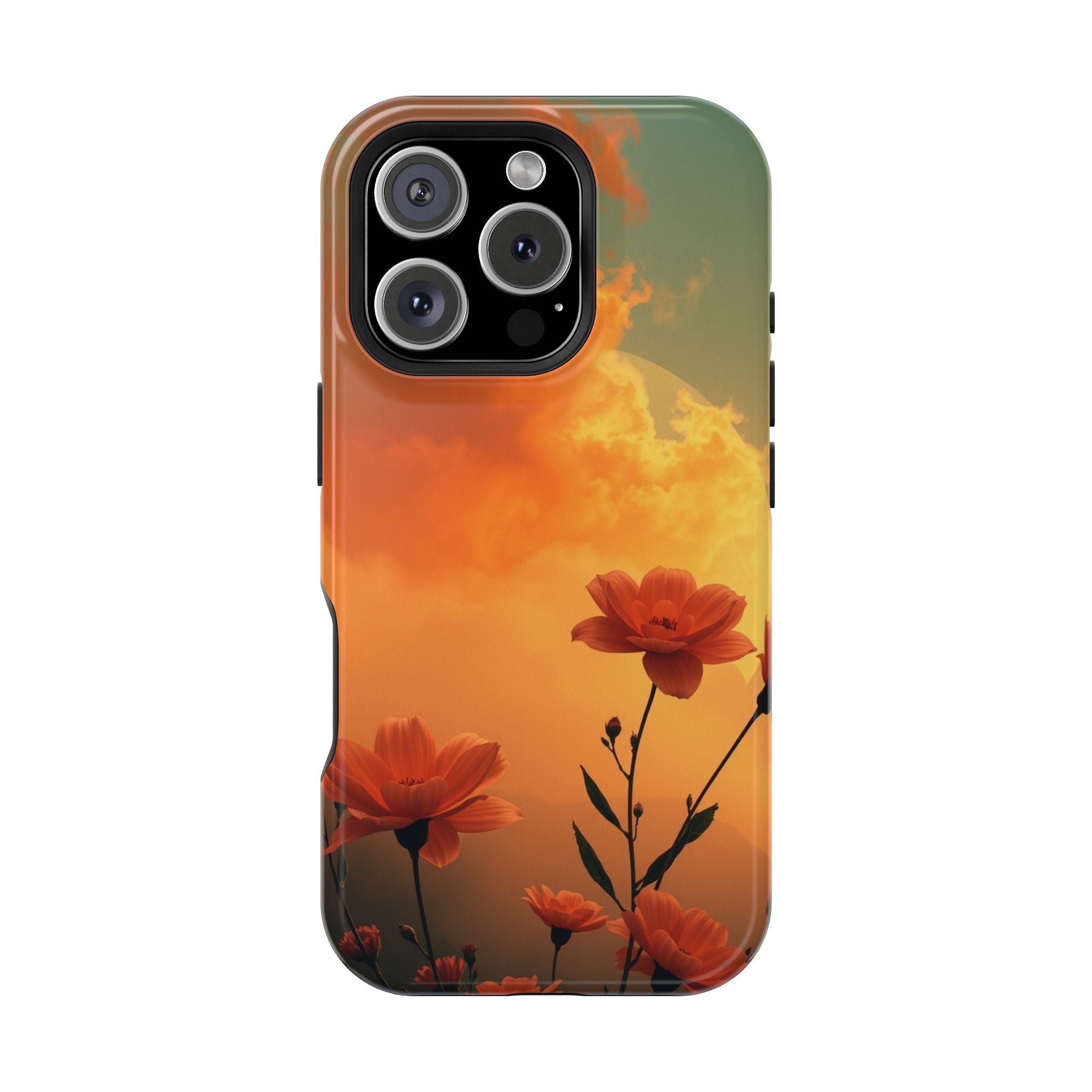iPhone Floral Ombre Enchanted Art Bold Modern Everyday Snap Case · iPhone Case