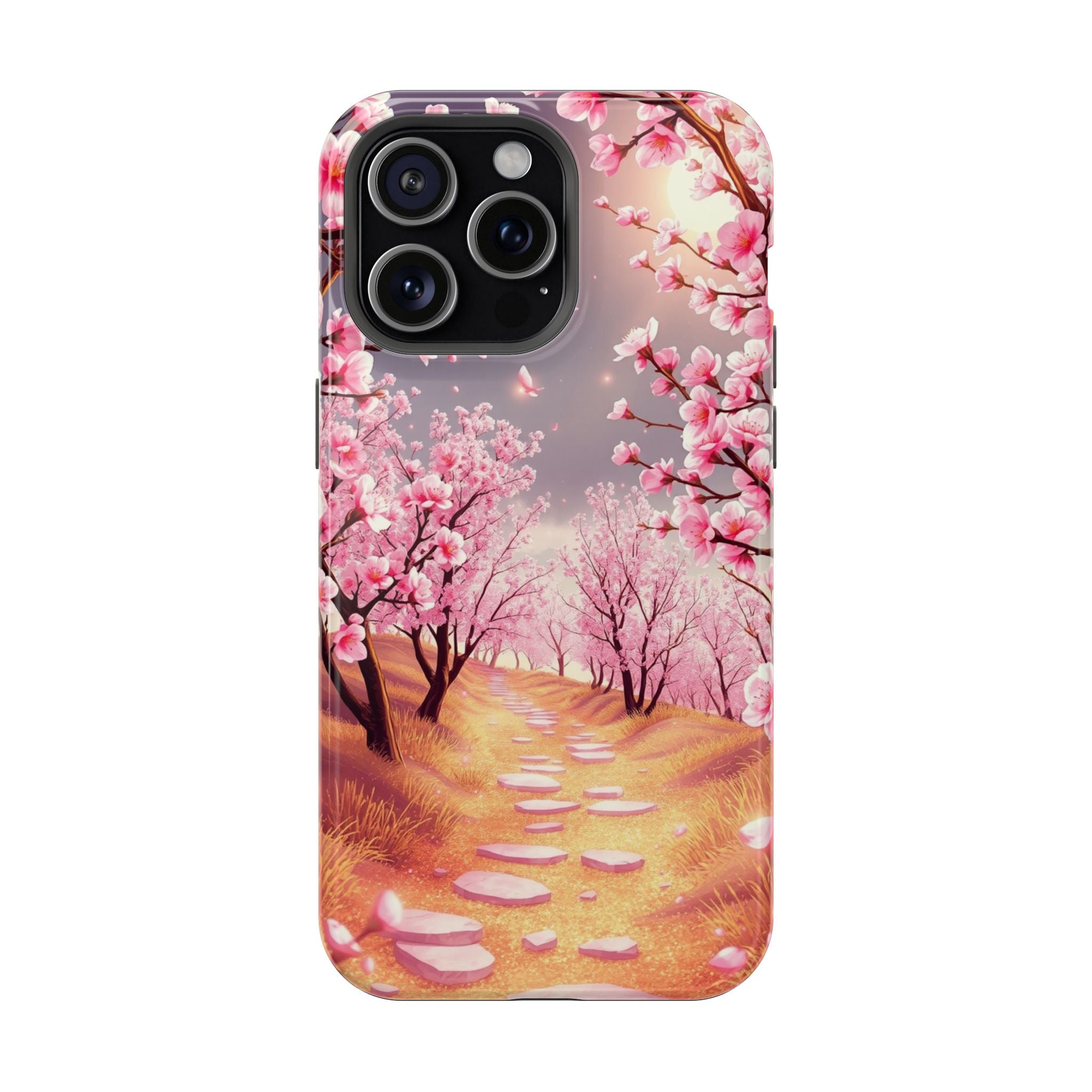 iPhone Dreamy Blossom Trail Design 14 Slim Everyday Designer Case · iPhone Case