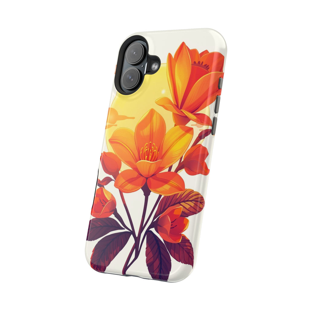 iPhone Dreamy Neon Floral Design Bold Modern Everyday Snap Case · iPhone Case