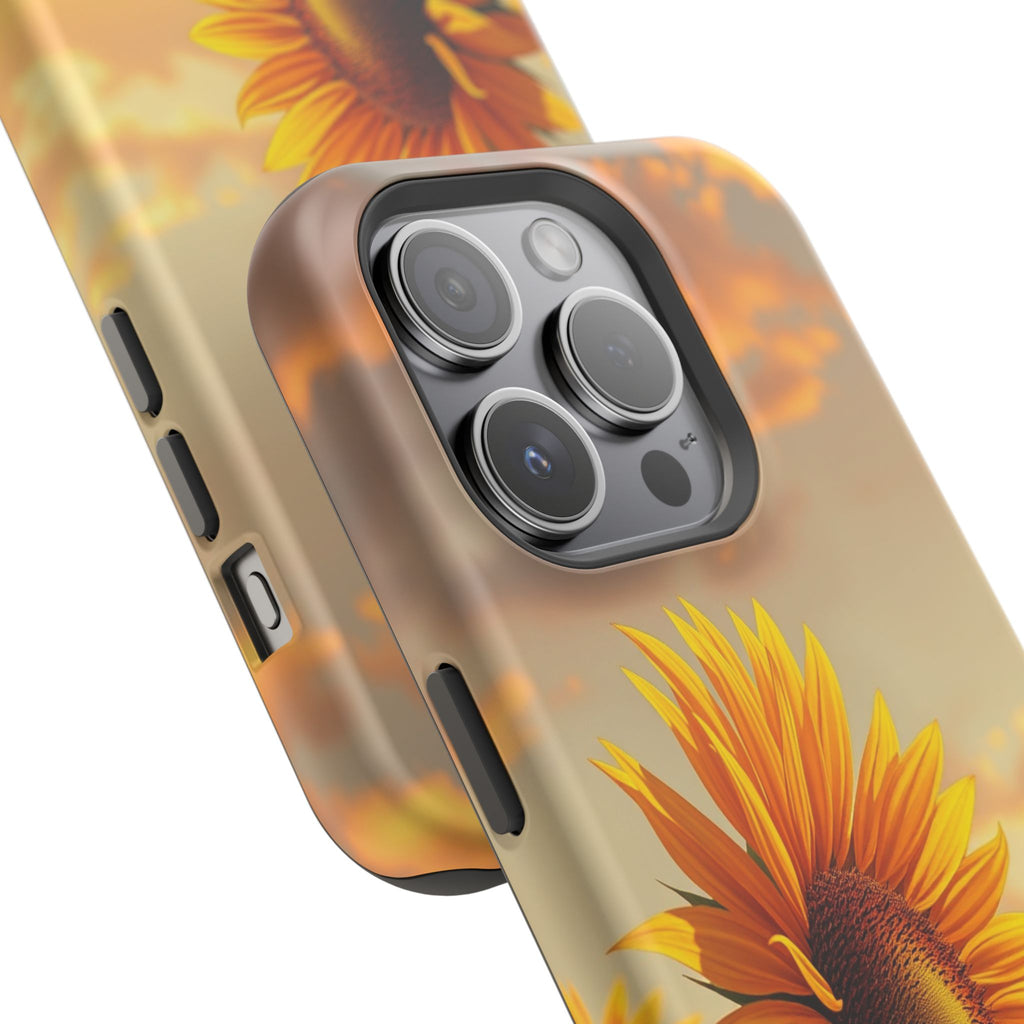 iPhone Sunflower Prairie Electric Art Slim Everyday Designer Case · iPhone Case