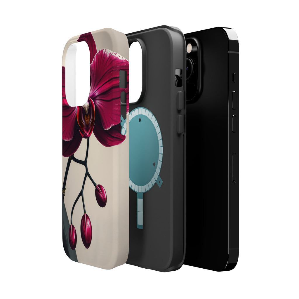iPhone Orchid Study Enchanted Art Bold Modern Everyday Snap Case · iPhone Case