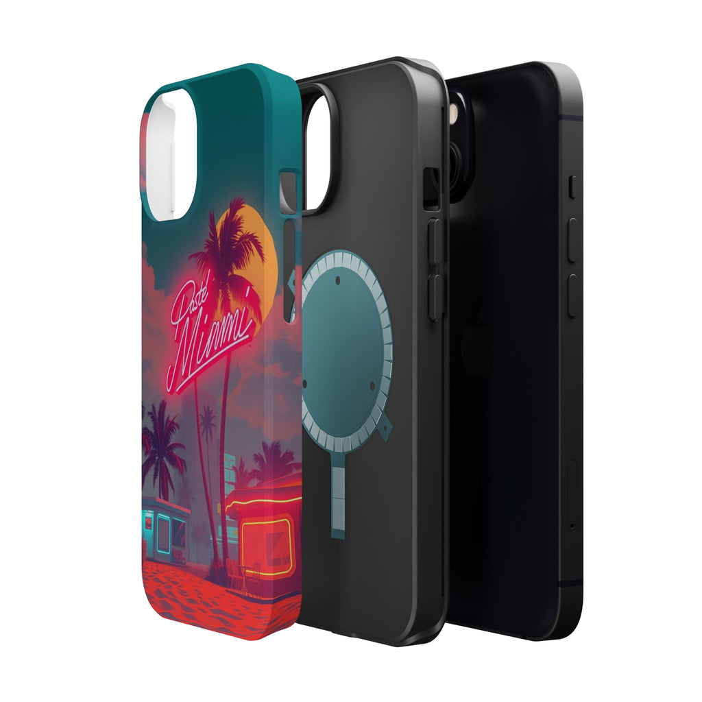 iPhone 1980s Pastel Miami Enchanted Art Slim Everyday Designer Case · iPhone Cas
