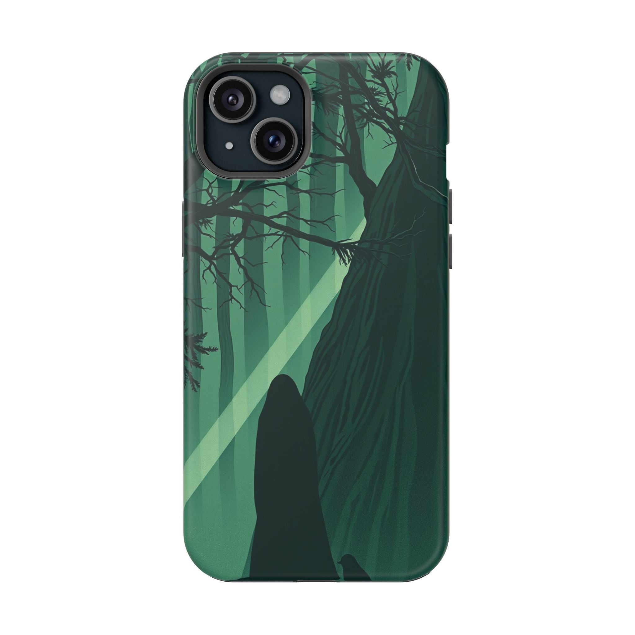 iPhone Sage And Ivory Dark Forest Spirits Slim Everyday Designer Case · iPhone C