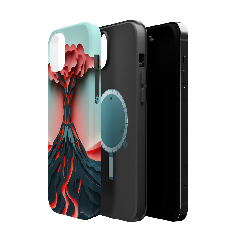 iPhone Mint And Blush Volcanic Eruption Slim Everyday iPhone Designer · iPhone C