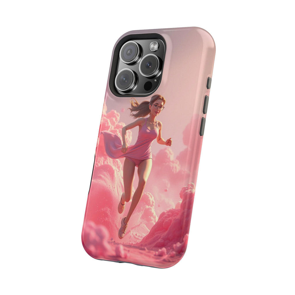 iPhone on Fumes 3D Digital Bold Modern Everyday Snap Case · iPhone Case