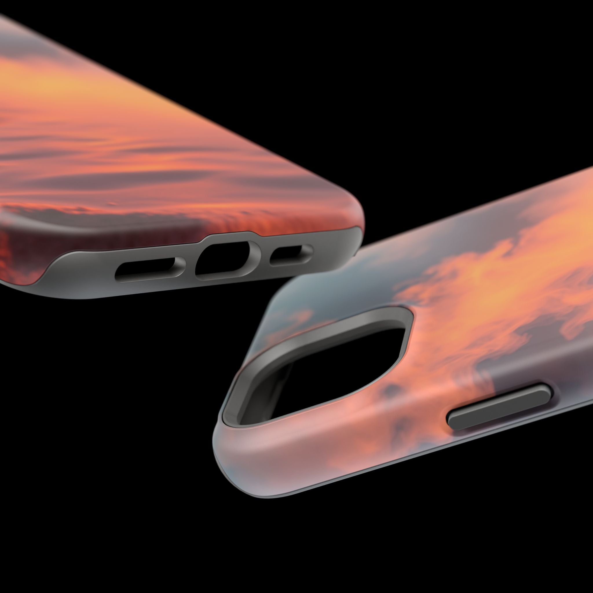 iPhone Burnt Orange And Sand Hot Spring Steam Slim iPhone Everyday · iPhone Case