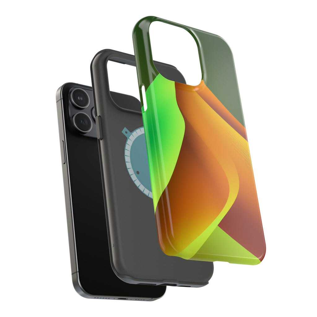 iPhone Emerald Green And Gold Desert Dunes Slim iPhone Everyday · iPhone Case