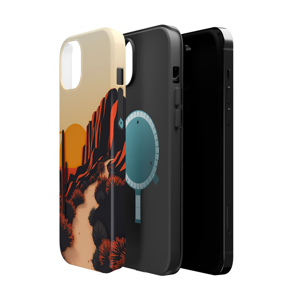 iPhone Serene Mesa Sunset Design 12 Slim Everyday Designer Case · iPhone Case
