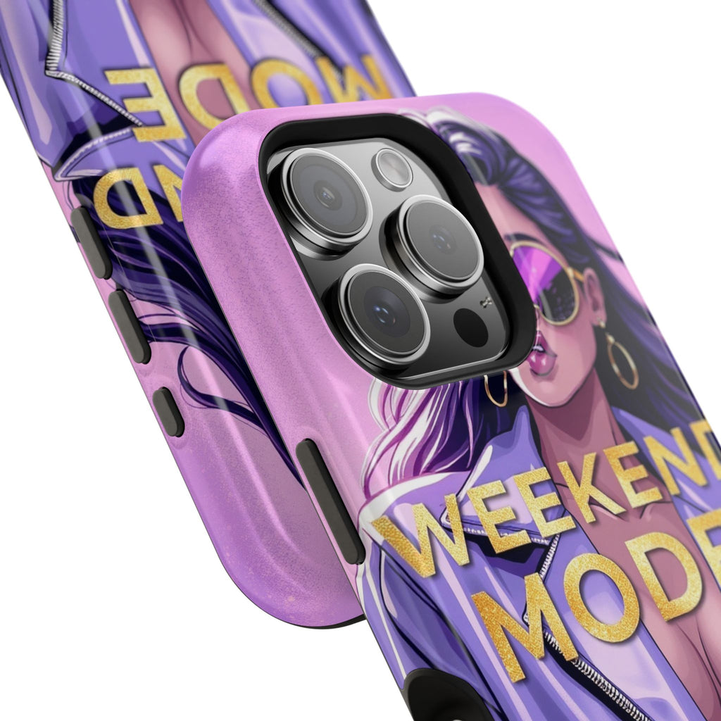 iPhone Lavender And Pearl Weekend Mode On Slim Everyday Designer Case · iPhone C