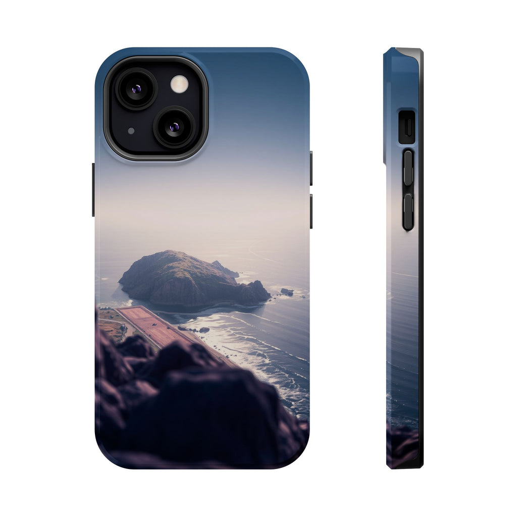 iPhone Shoreline Aerial Enchanted Art Slim Everyday Designer Case · iPhone Case