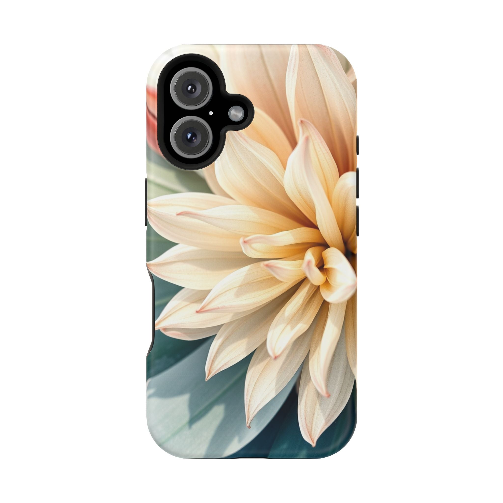 iPhone Neon Floral Radiant Design Clean Minimal Snap Case · iPhone Case