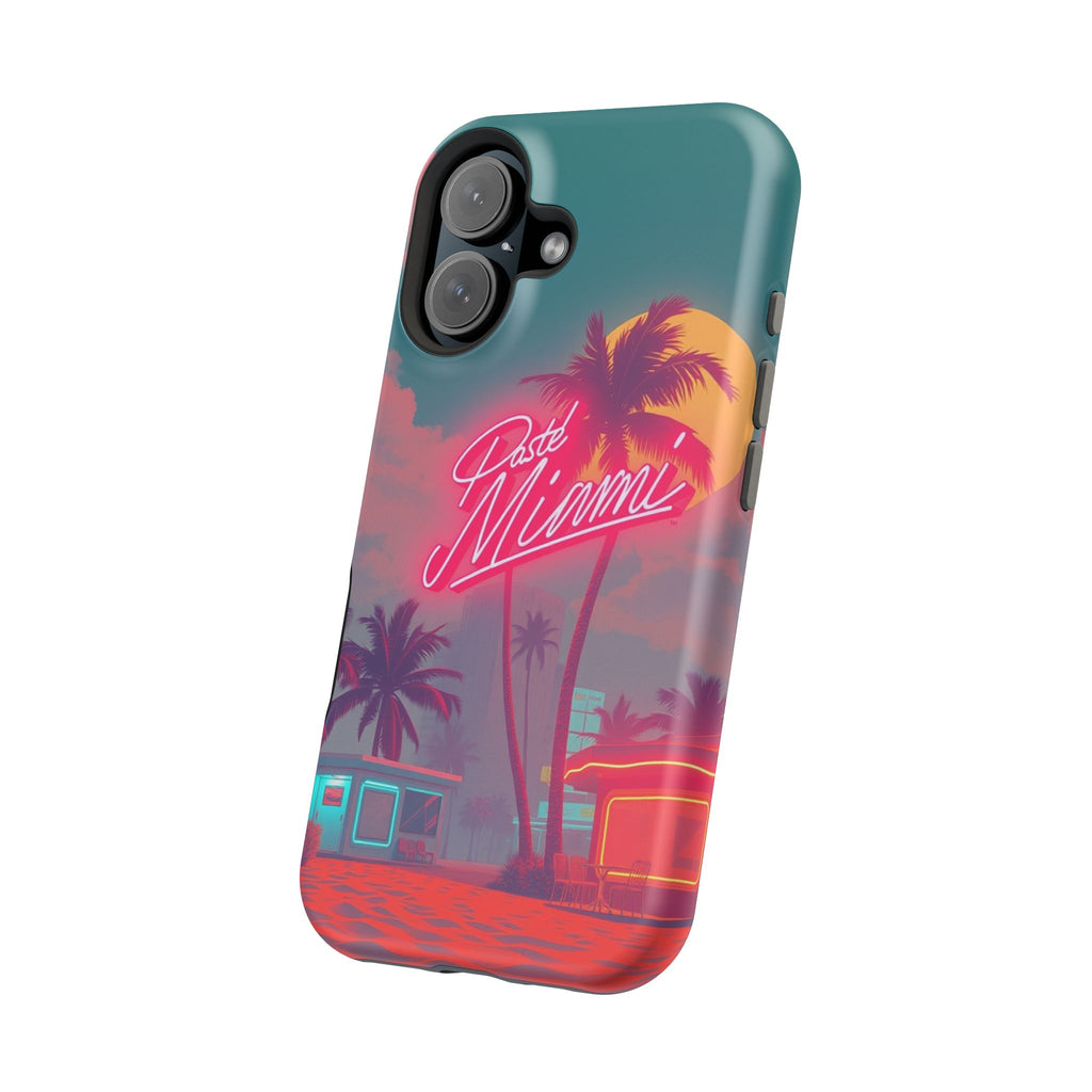 iPhone 1980s Pastel Miami Enchanted Art Slim Everyday Designer Case · iPhone Cas