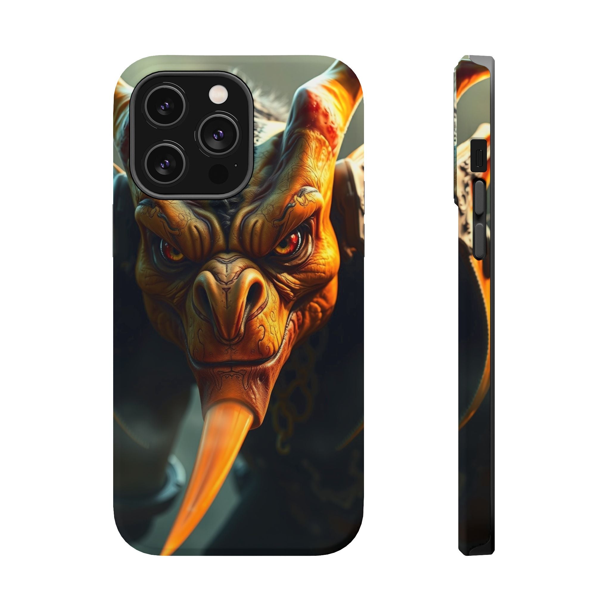 iPhone Mustard And Rust Goblin Mode Activated Slim Everyday Designer Case · iPho