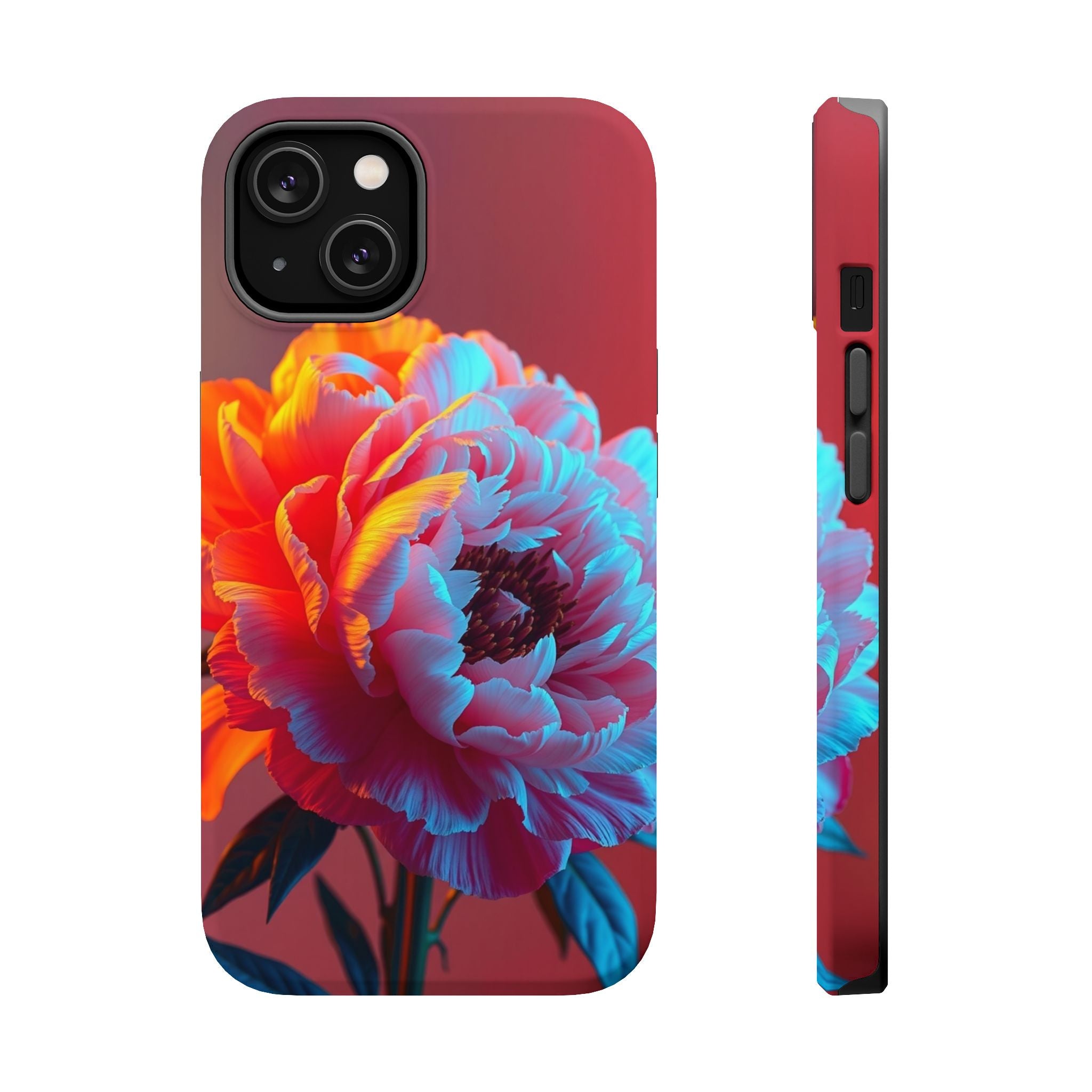 iPhone Peony Bouquet Bold Art Slim Everyday Designer Case · iPhone Case
