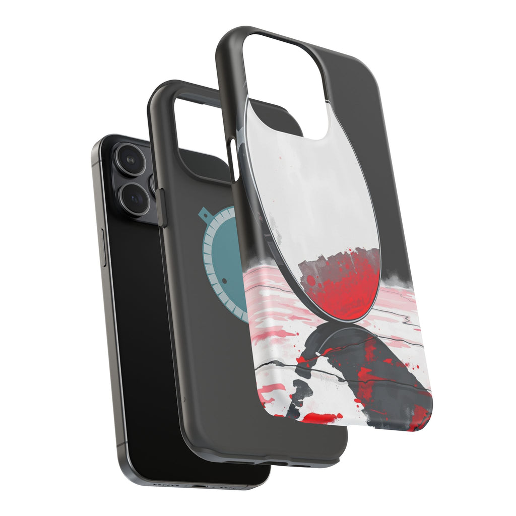 iPhone Earthy Salt Flat Mirror Design Slim Everyday Designer Case · iPhone Case