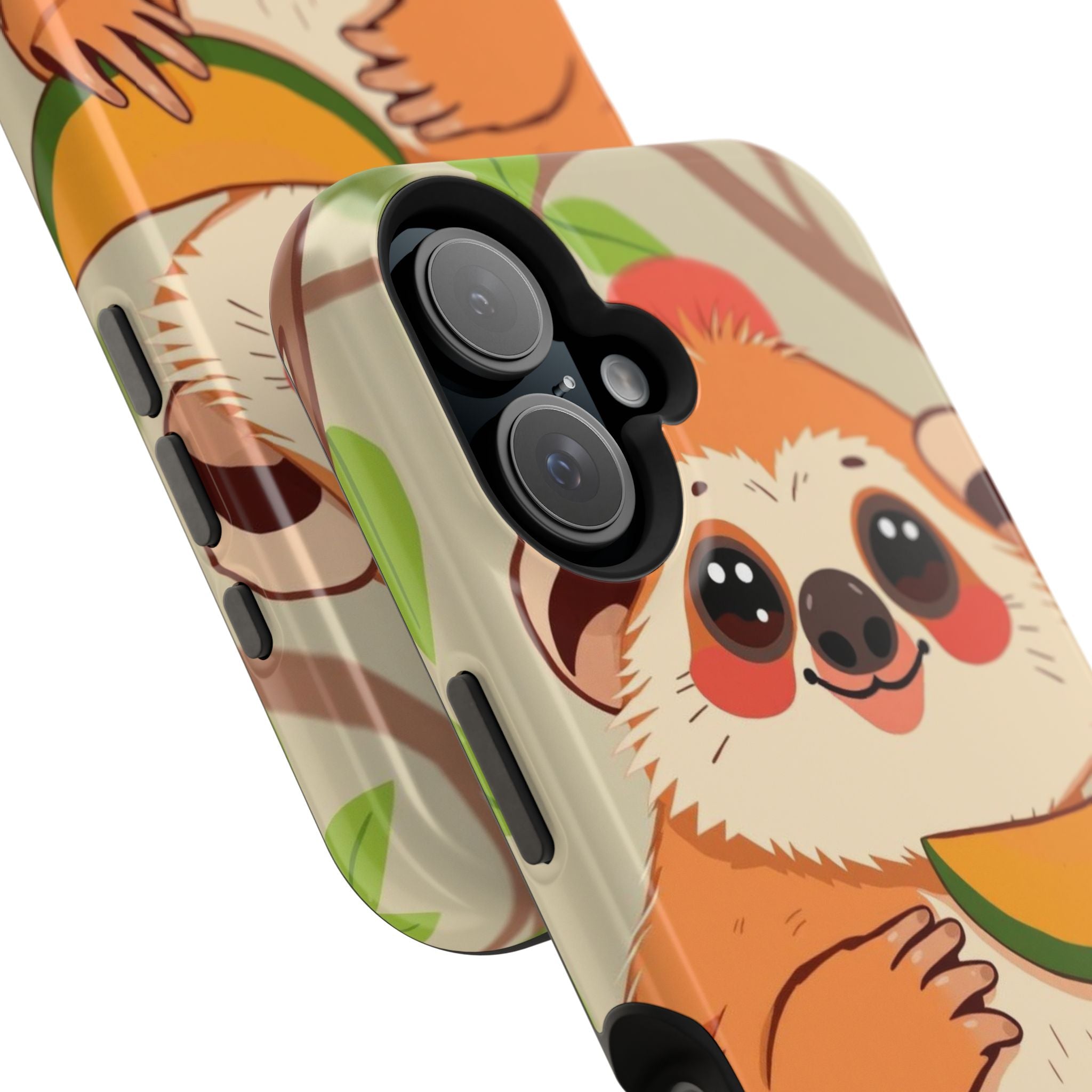 iPhone Slow Loris with Fruit Kids Fun iPhone Phone Case Gift Slim · iPhone Case