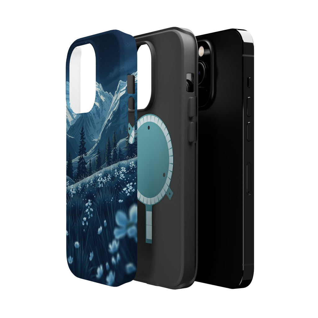 iPhone Dreamy Alpine Meadow Design Bold Modern Everyday Snap Case · iPhone Case