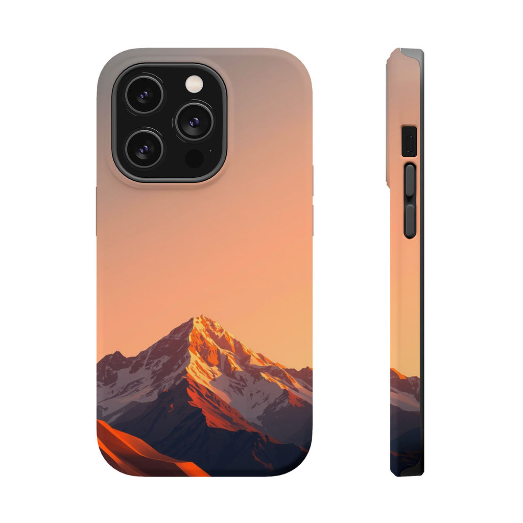 iPhone Mountain at Sunrise Bold Art 10 Slim Everyday Designer Case · iPhone Case