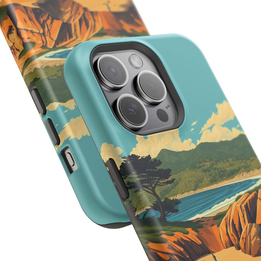 iPhone Pebble Beach Vintage Retro Poster Slim Everyday iPhone Designer · iPhone