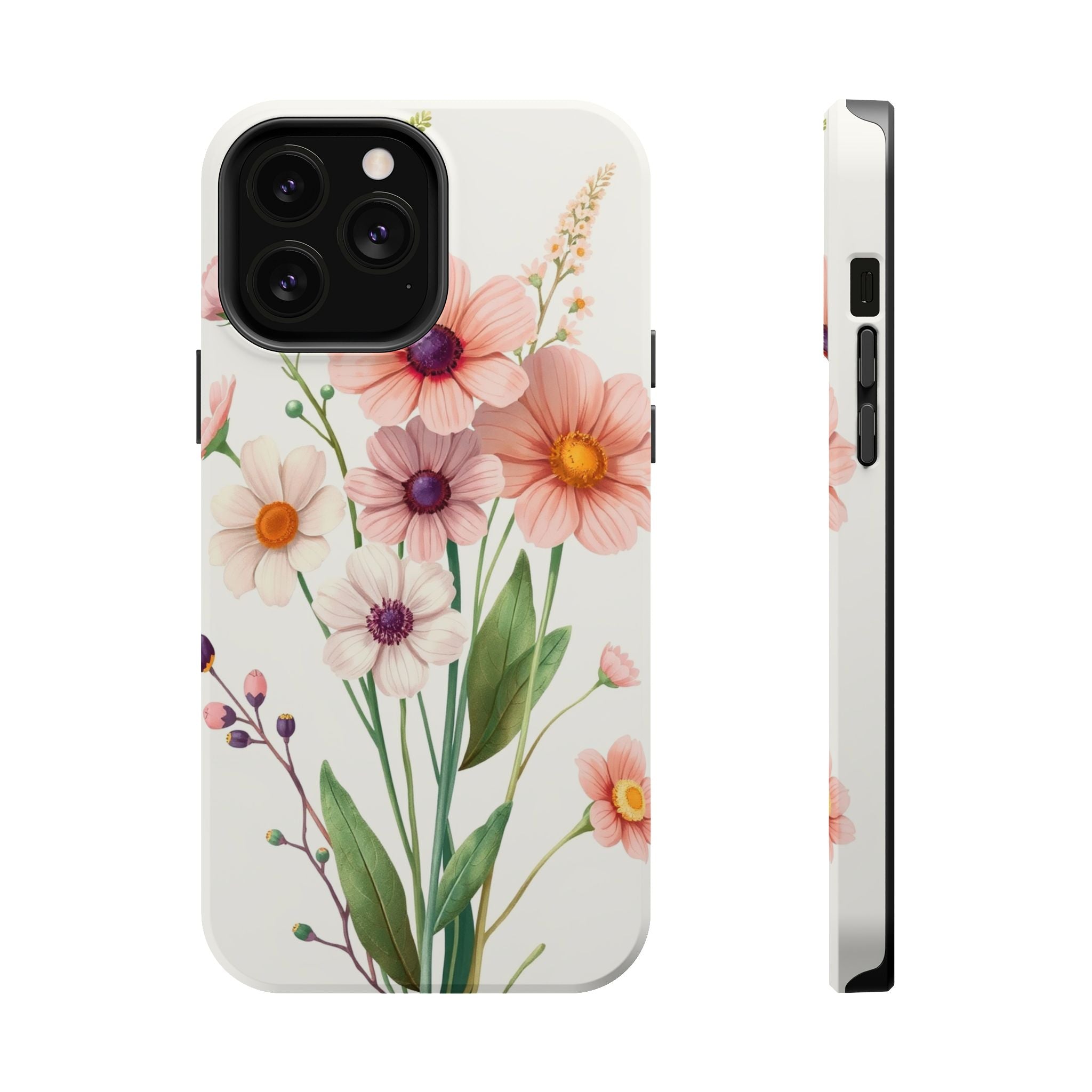 iPhone Wildflower Bunch Mystic Art Bold Modern Everyday Snap Case · iPhone Case