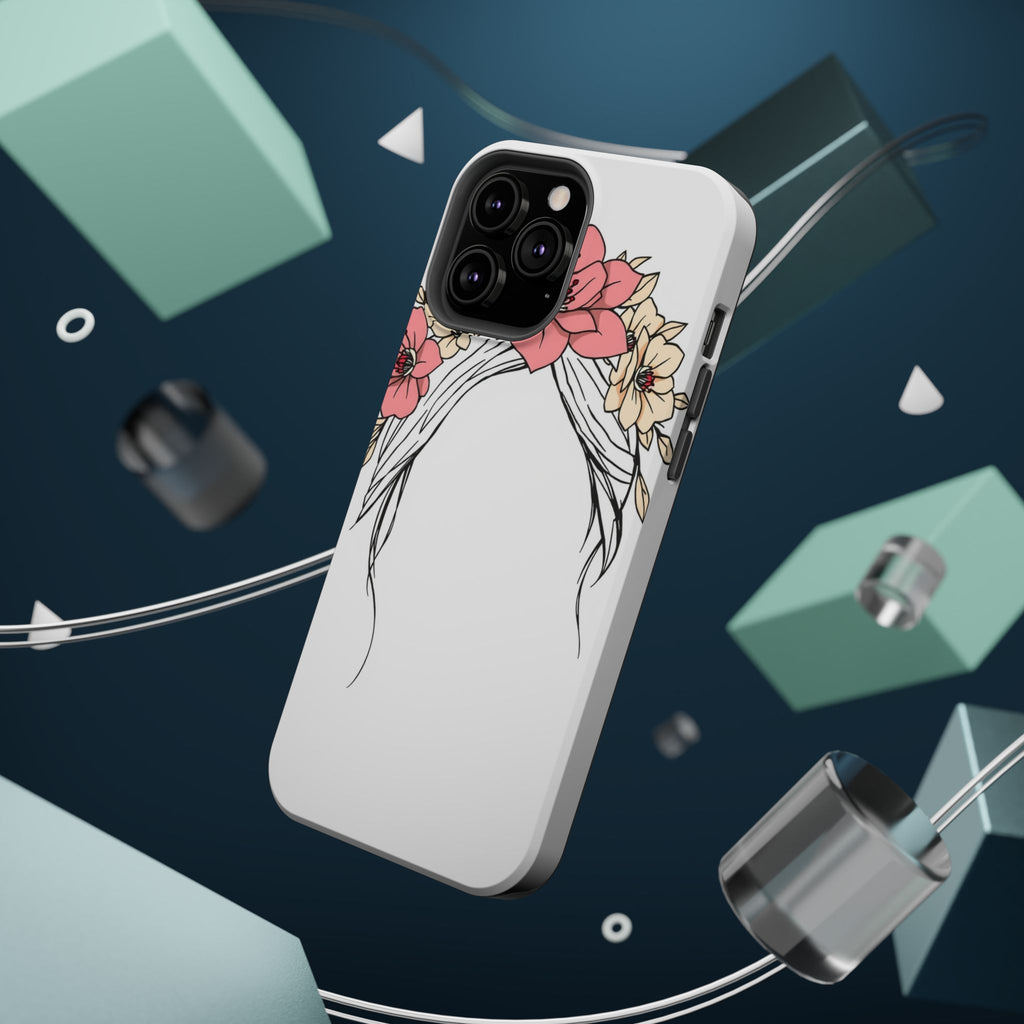 iPhone Floral Crown Electric Art Bold Modern Everyday Snap Case · iPhone Case